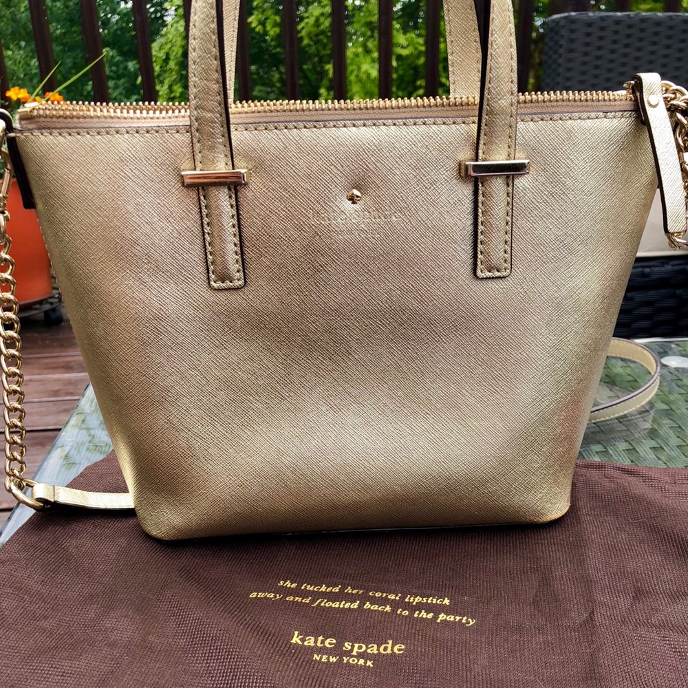Kate spade gold purse